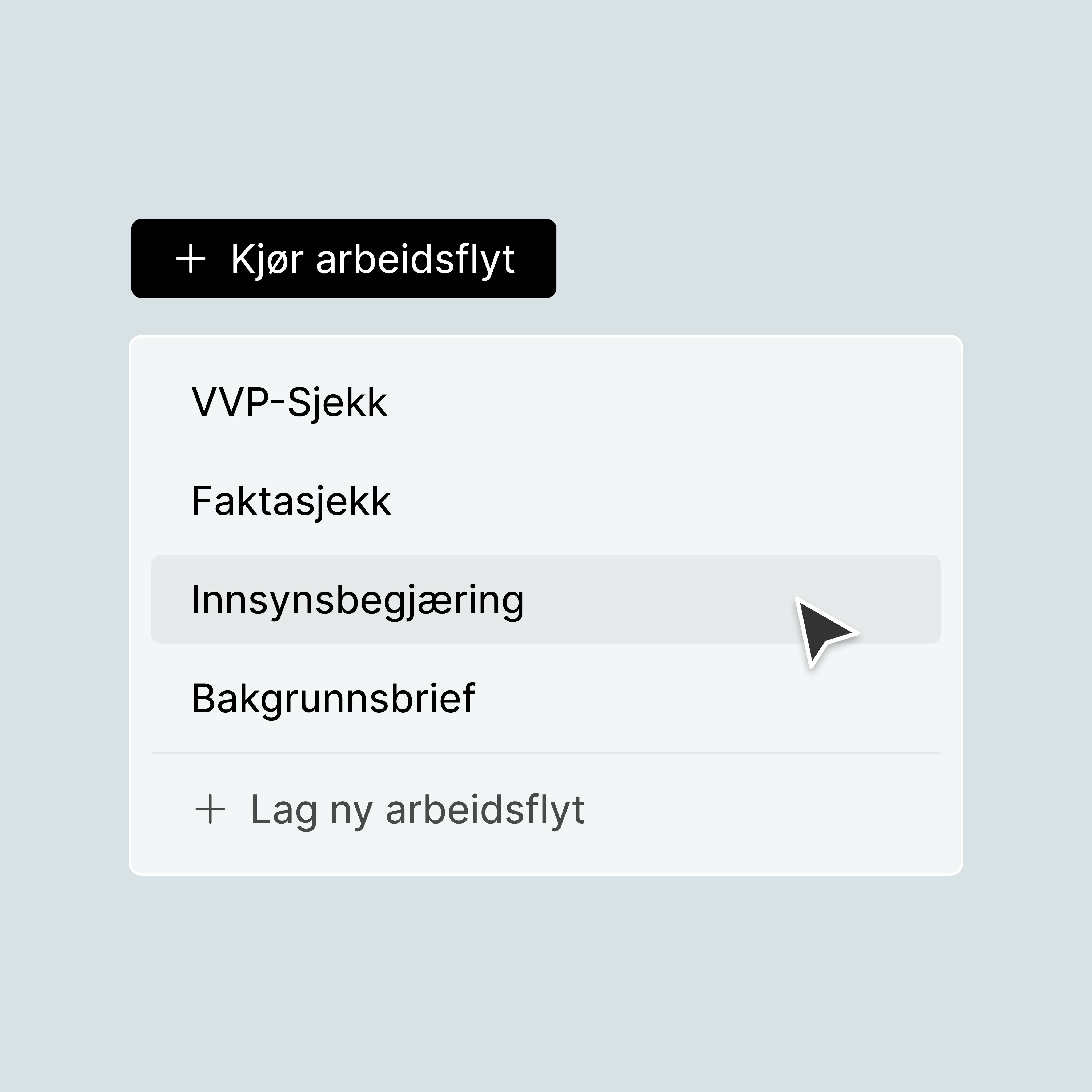 Redaksjonens rutiner, automatisert